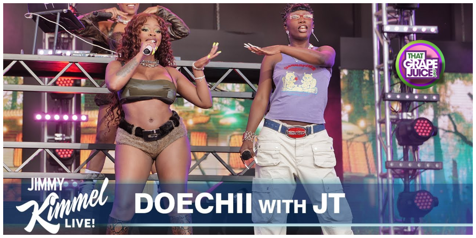 Did You Miss It? Doechii & JT Rocked ‘Kimmel’ with ‘Alter Ego’ Live!