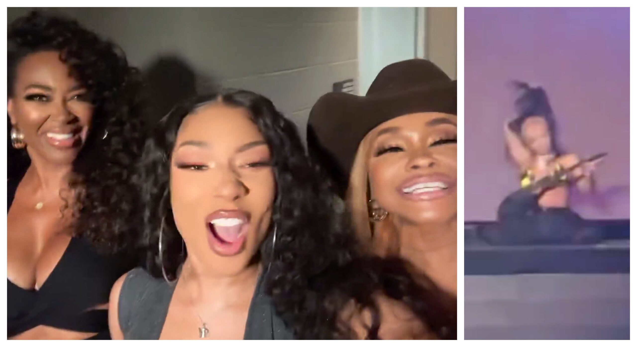 Megan Thee Stallion’s Atlanta Show Brings Out RHOA Favorites & a Wigless GloRilla