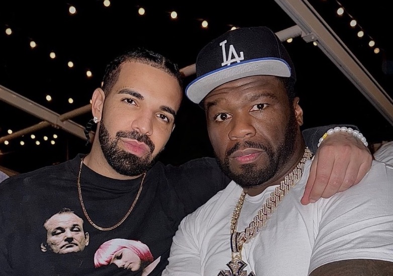 Drake & 50 Cent Link-Up in Toronto