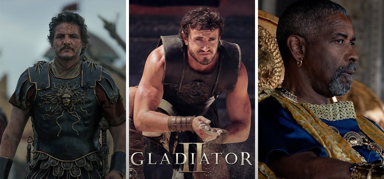 First Look Trailer: ‘Gladiator II’ (Starring Paul Mescal, Denzel Washington, & Pedro Pascal)