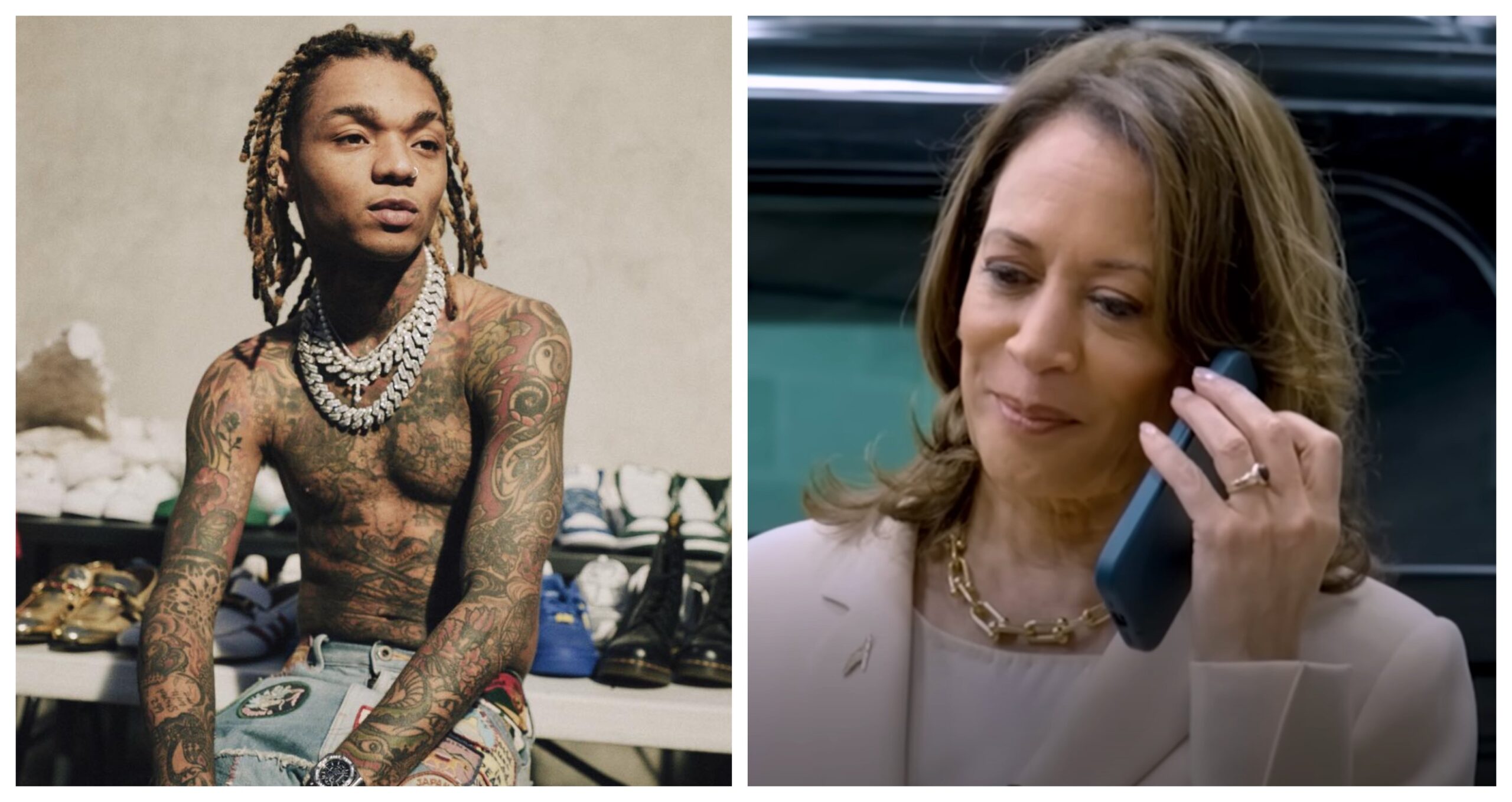 Swae Lee Says “Don’t Vote for Kamala Harris” / Reshares MAGA Post Slamming VP