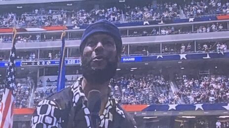 Watch: Tyrese Draws a Mixed Response with US National Anthem Performance at Rams v Cowboys Game