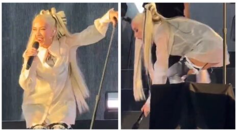 Christina Aguilera Marvels Through Mic MALFUNCTION Like a Pro at Summer Sonic in Japan