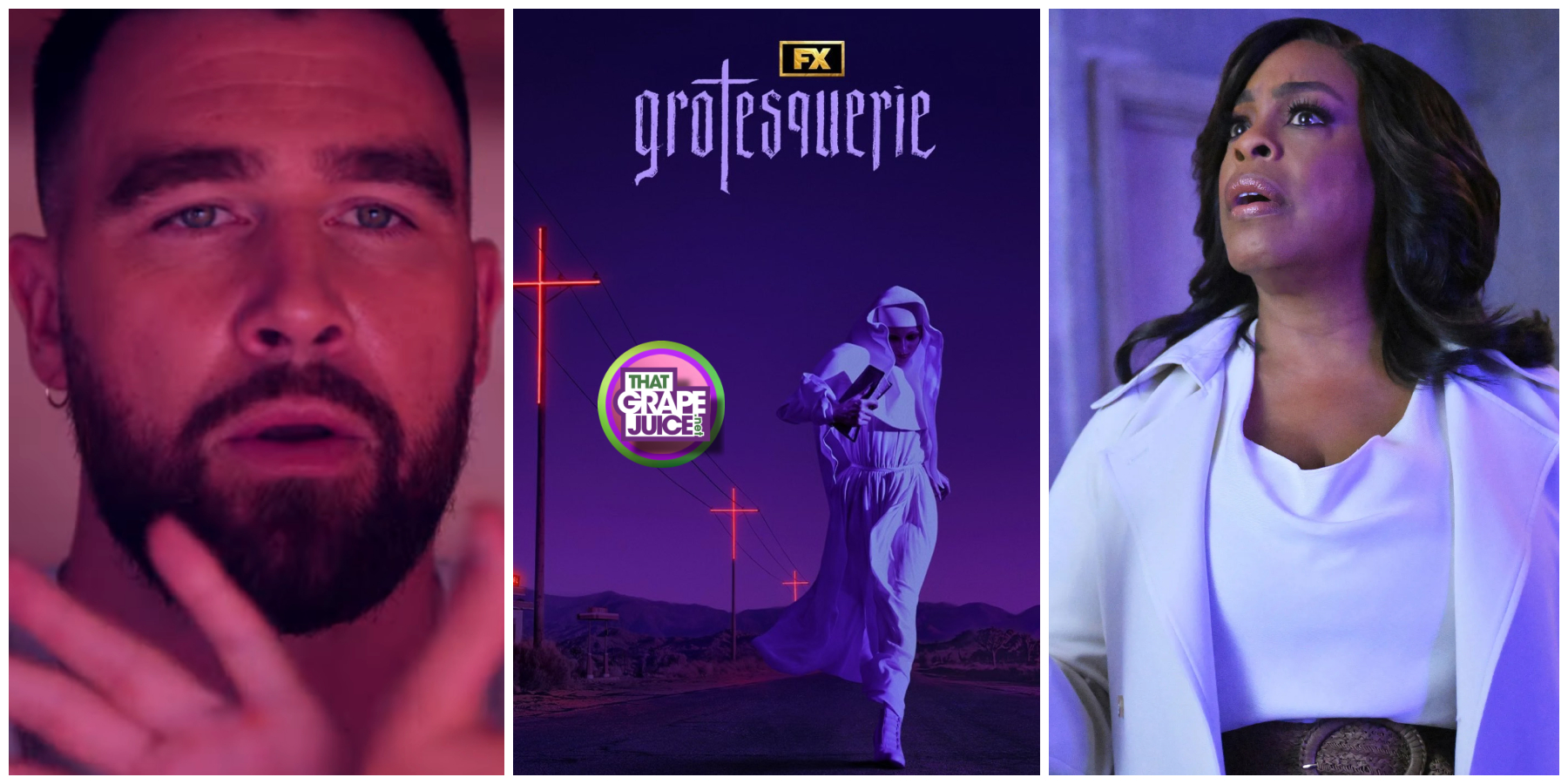 TV Trailer: FX’s ‘Grotesquerie’ [Starring Niecy Nash-Betts, Courtney B. Vance, & Travis Kelce]