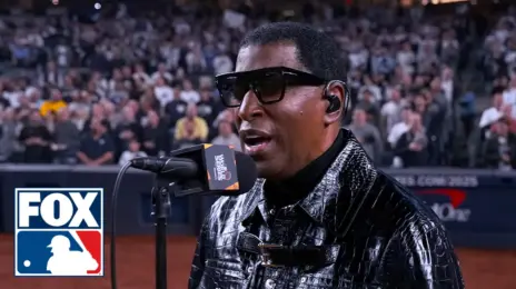 Watch: Babyface Stuns with National Anthem Performance Ahead of Dodgers Vs. Yankees Game 5