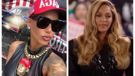 The BeyHive STING Amber Rose for Claiming Beyonce "Wanna Be Me So Bad" After Kamala Harris Speech