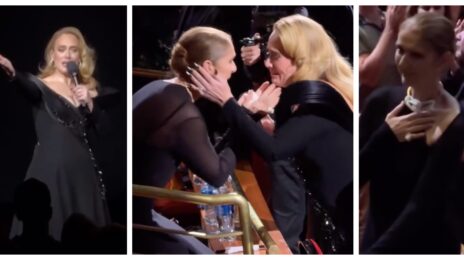 Adele Bursts Into TEARS After Spotting Celine Dion at Her Las Vegas Residency