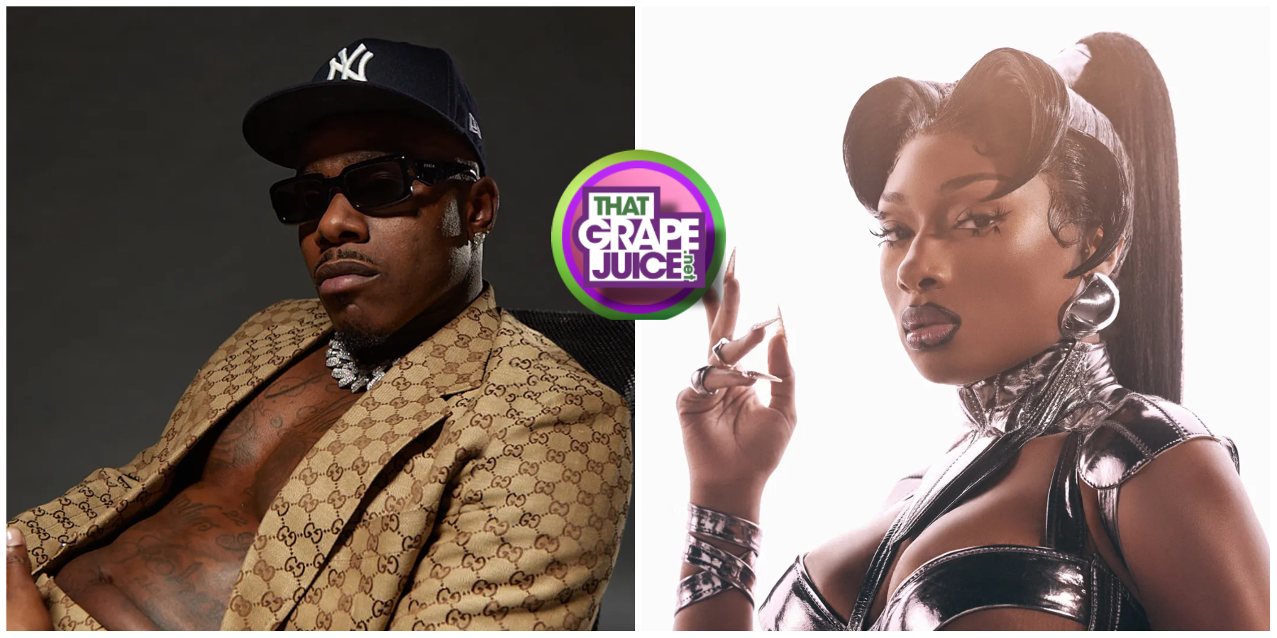 Did you miss it? After feuding with Megan Thee Stallion over Tory Lanez, DaBaby says he’s now “manifesting” a new song with her.