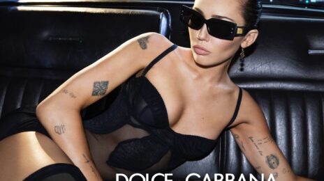 Miley Cyrus Dazzles for Dolce & Gabbana Eyewear