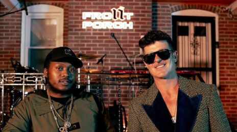 Watch: Robin Thicke Rocks 'Noochie's Front Porch' with 'Blurred Lines,' 'Lost Without U,' 'Wanna Love You Girl,' & More Live