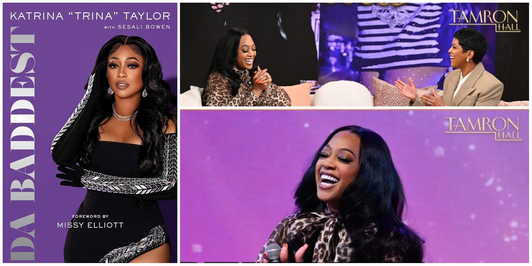 Did You Miss It? Trina Celebrated ‘Da Baddest’ Memoir Release with ‘Here We Go’ Performance on ‘Tamron Hall’ [Watch]