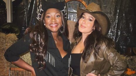 3LW Stars Naturi Naughton & Adrienne Bailon Reunite for Thanksgiving: "Prayer Works, Y’all"