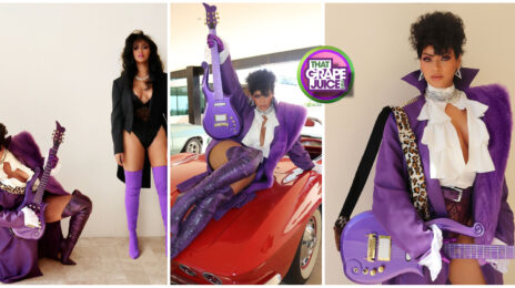 Call Me "Purple Nasty": Beyonce Transforms Into Prince for Halloween 2024