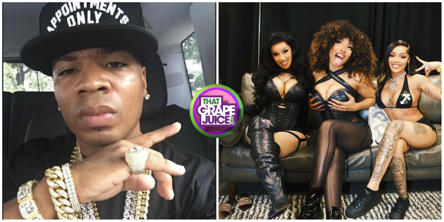 Report: Plies Sues GloRilla, Megan Thee Stallion, & Cardi B For Copyright Infringement Over Their Hit ‘Wanna Be’