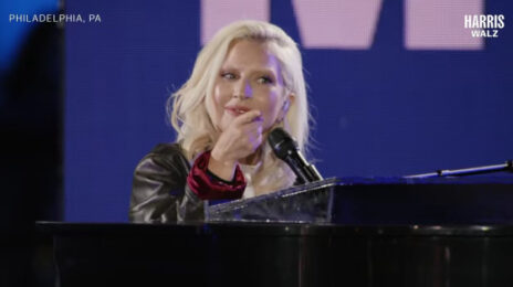 Lady Gaga WOWs with 'God Bless America' & 'Edge of Glory' at Kamala Harris Rally [Watch]