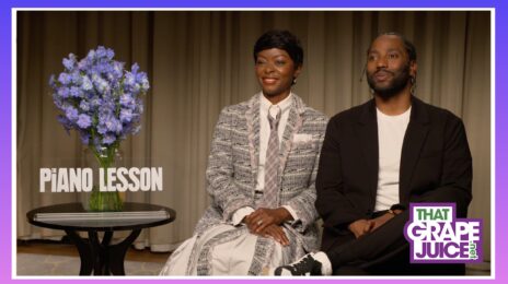 Exclusive: John David Washington & Danielle Deadwyler Talk 'The Piano Lesson'