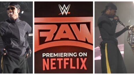 Travis Scott Tag Teams with WWE for Monday Night Raw Theme on Netflix