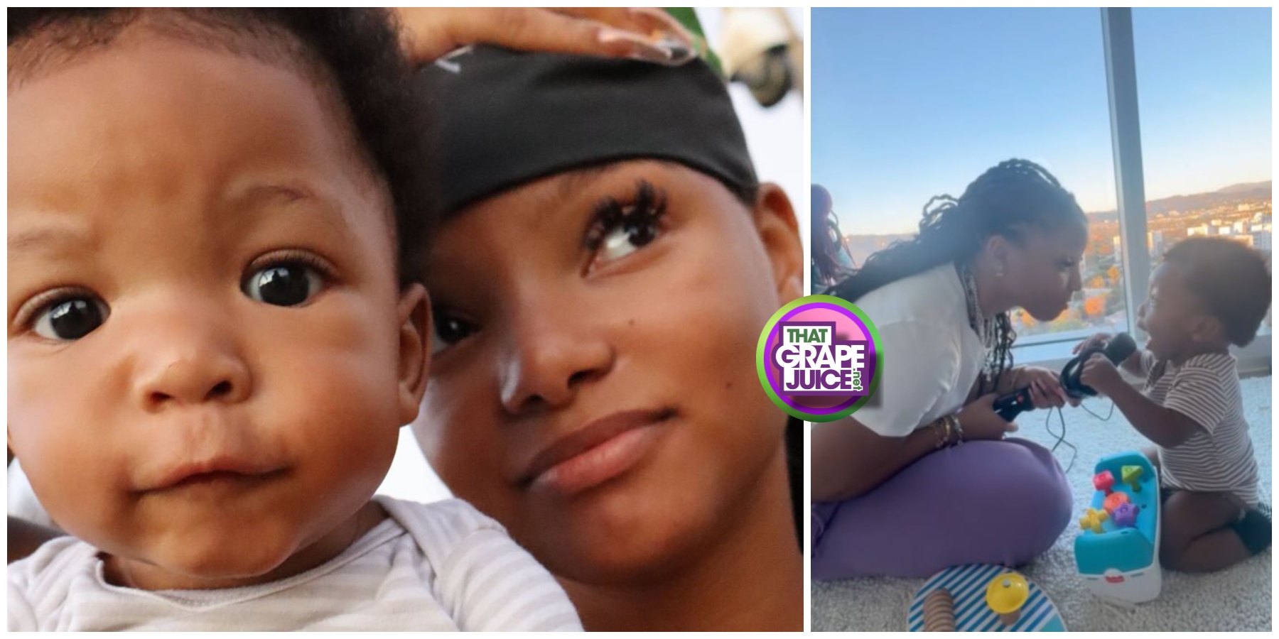 Aww! Halle Bailey & DDG Sing ‘Happy Birthday’ to Son Halo / Auntie Chloe Bailey Shares SUPER CUTE Duet with Him [Video]