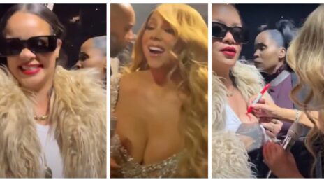 Mariah Carey Signs Rihanna's BREAST at Final Christmas Show in NYC [Video]