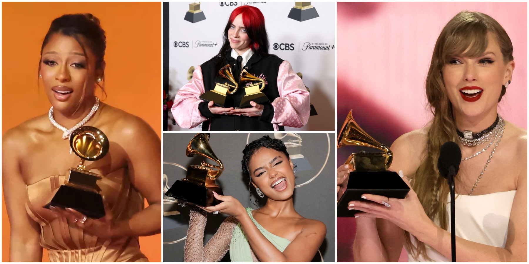 2024 Year in Review: Victoria Monet, Taylor Swift, Kylie Minogue, Tyla, & Billie Eilish Made GRAMMY History As Winning Women DOMINATED Music’s Biggest Night