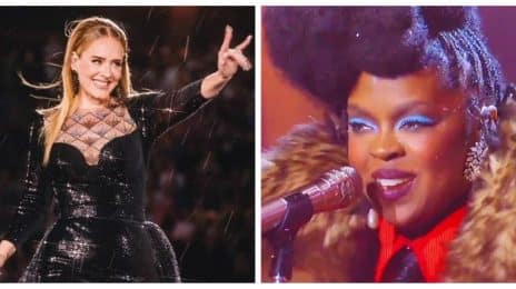 Watch: Adele Laps Up Lauryn Hill's SNL50 Performance