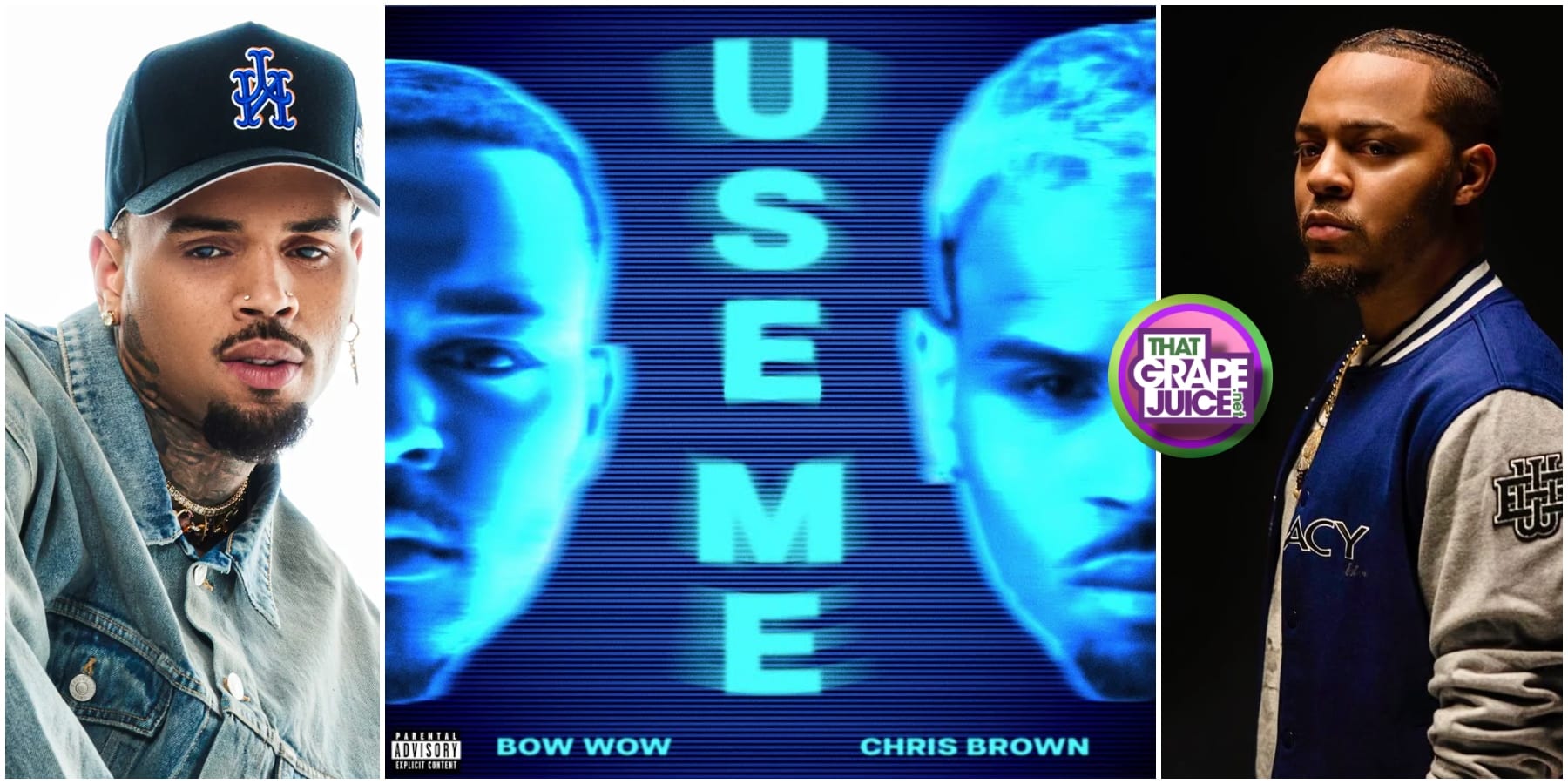 New Song: Bow Wow \u0026 Chris Brown - 'Use Me' - That Grape Juice, image size:1800x900