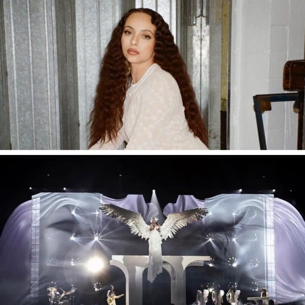 Jade behind the scenes of brit awards performance
