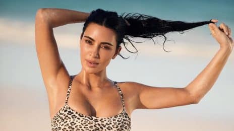 Kim Kardashian Scorches in New SKIMS Swimsuit, Announces New Line