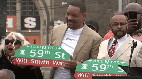 Will Smith Honored with 'Will Smith Way' in West Philadelphia