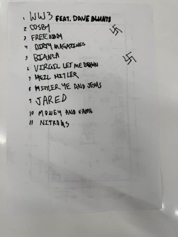 Kanye West ‘WW3’ album track list