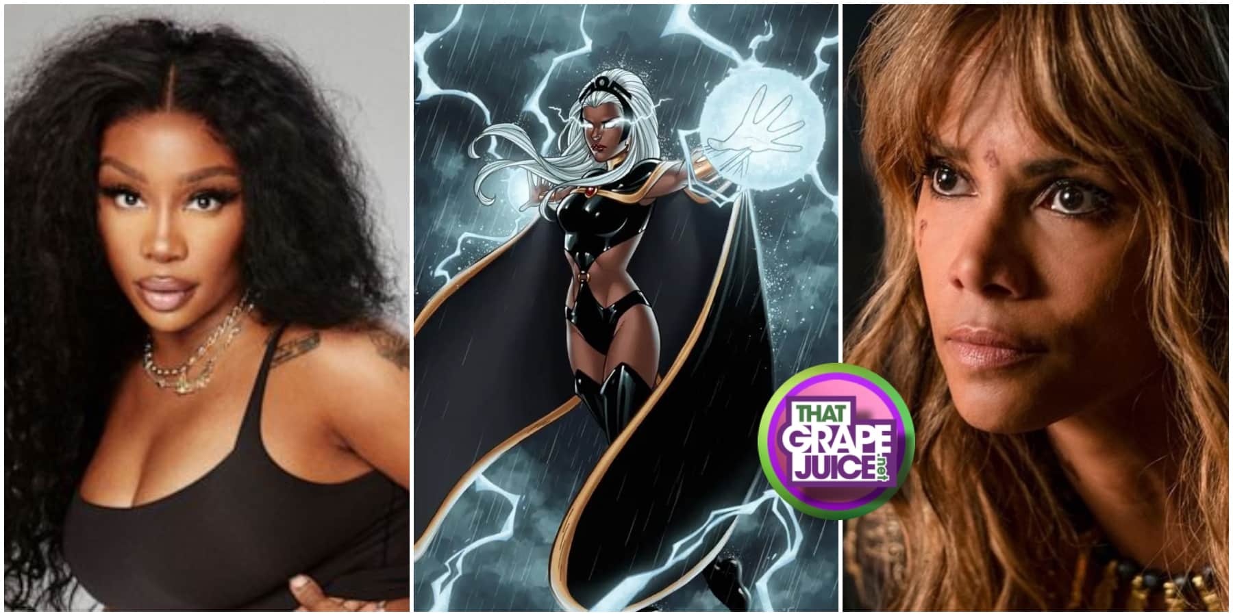 Halle Berry DECLINES Reprising Storm Role for 'Avengers,' But SZA Is Eyeing  the 'X-Men' Icon's Origin Story Movie - That Grape Juice, image size:1800x900