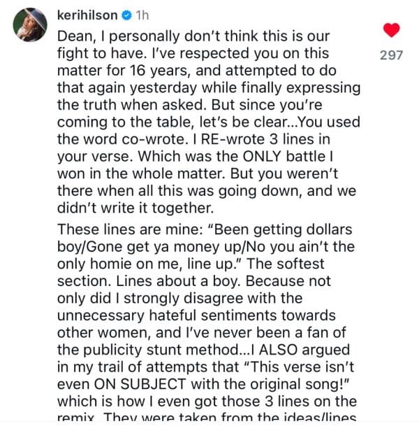 Keri Hilson x Ester Dean Drama