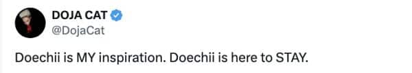 Doja Cat Praises Doechii