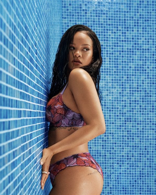 Rihanna Savage X Fenty Mosaic Floral Lace