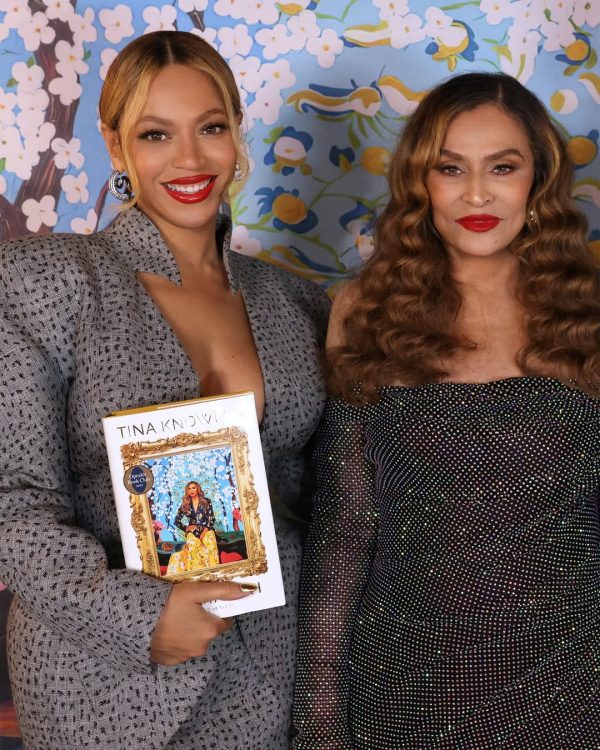 Beyonce Shows Love to Mother Tina Knowles at LA Book Tour