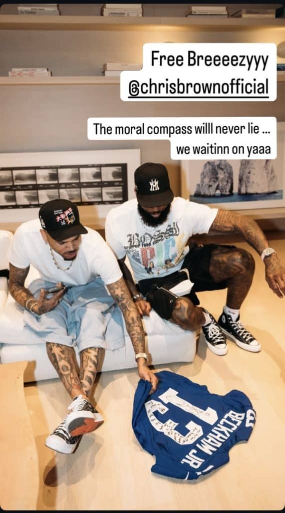 Odell Beckham Jr. Joins "Free Breezy" Movement