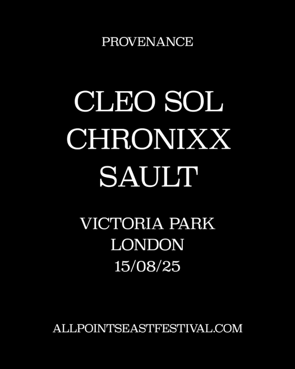 Cleo Sol All points East lineup