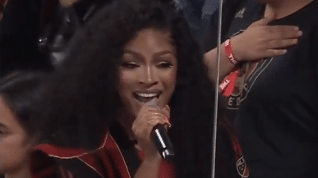 RHOA's Drew Sidora Stuns with US National Anthem at Atlanta United FC's MLS Game