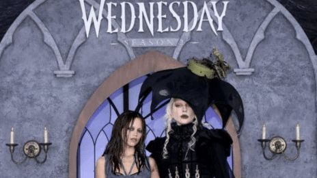 Lady Gaga Announces 'The Dead Dance' Single Release Date / Surprises at 'Wednesday' Season 2 Graveyard Gala