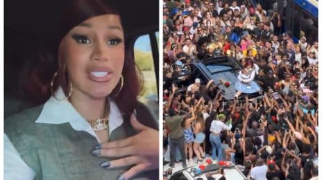 Cardi B Gets Emotional After HUGE Turnout at 'Bodega Baddie Pop-Up' in NYC: "We Underestimated"