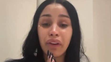 Cardi B Cries, Emotionally Thanks Fans for Support of 'Am I The Drama?'