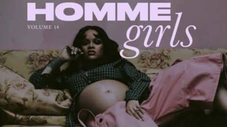 Rihanna Stuns With Baby Bump in HommeGirls Volume 14 Cover