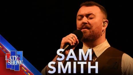 Did You Miss It? Sam Smith Rocked 'Colbert' with a Stirring Rendition of Bill Withers' Classic 'Ain't No Sunshine' Live [Watch]