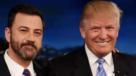 Jimmy Kimmel Says He'd "Love" to Have Donald Trump on His Show