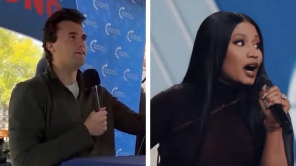 Charlie Kirk says Nicki Minaj is a bad role model
