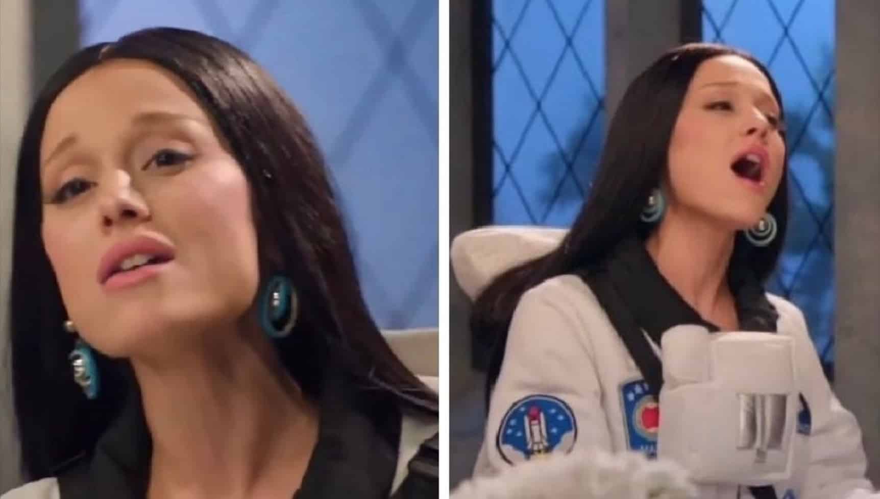 Ariana Grande Roasts Katy Perry and Channels Mariah Carey on SNL