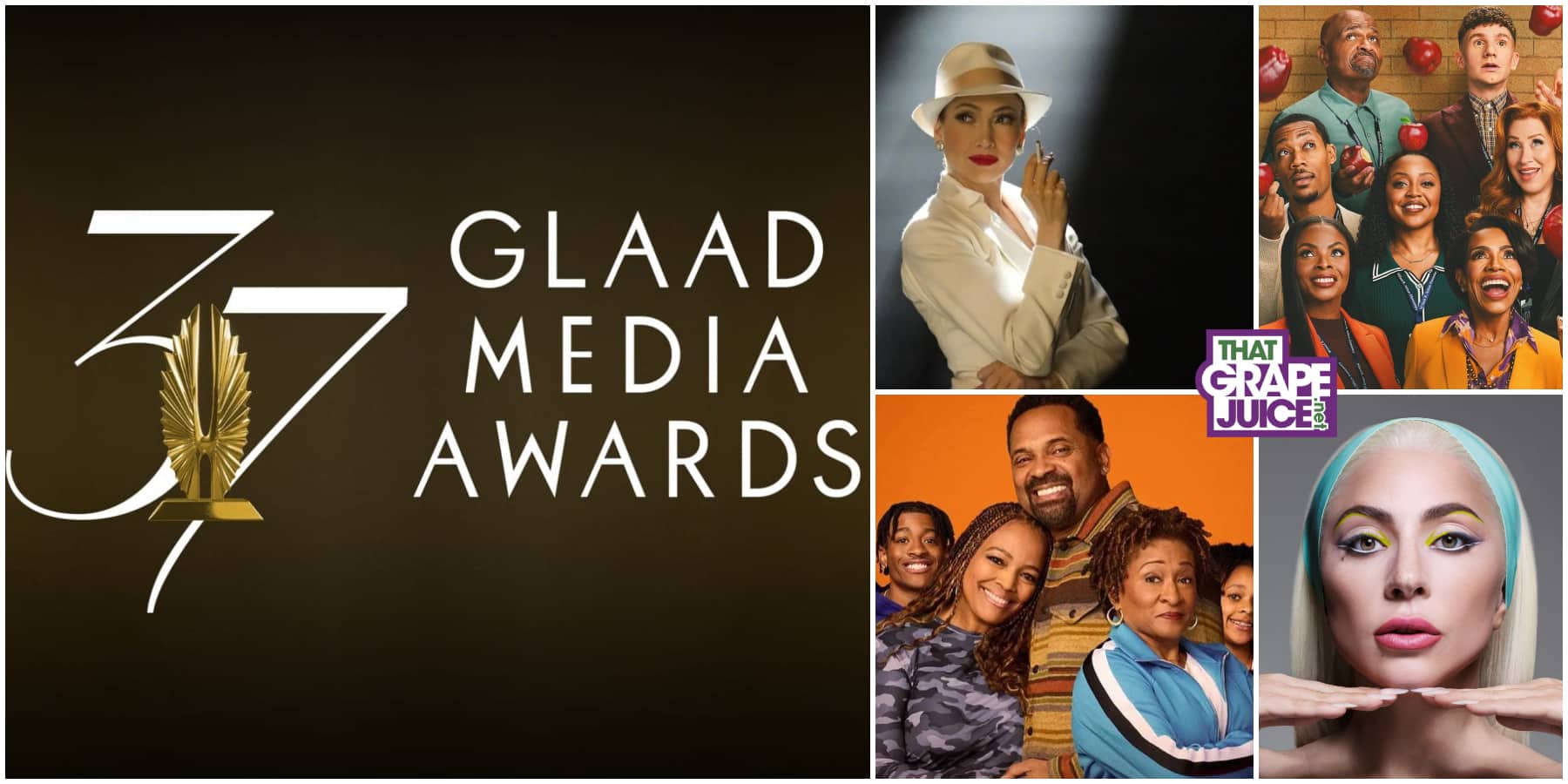 2026 GLAAD Media Awards: Lady Gaga, Jennifer Lopez’s ‘Spider-Woman,’ ‘The Upshaws,’ & ‘Abbott Elementary’ Among BIG Nominees
