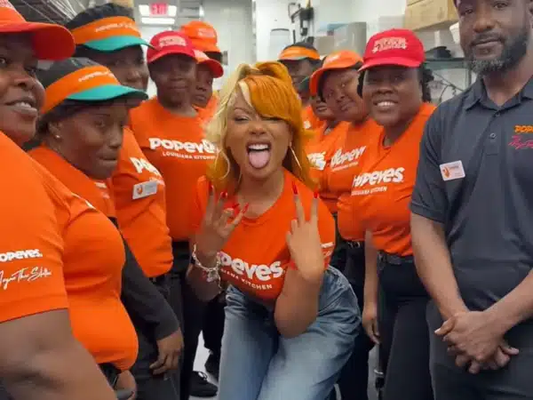Megan Thee Stallion opens Popeyes on Miami