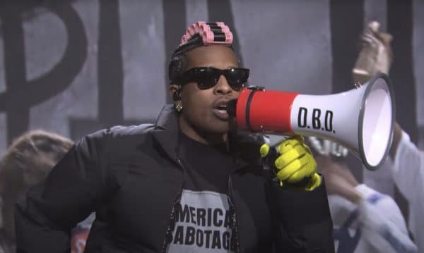 A$AP Rocky Performs 'Punk Rocky,' 'Helicopter,' & More on SNL