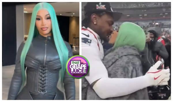 Cardi B Shares Emotional Moment With Stefon Diggs After AFC Championship Win: “I’m Very Proud”